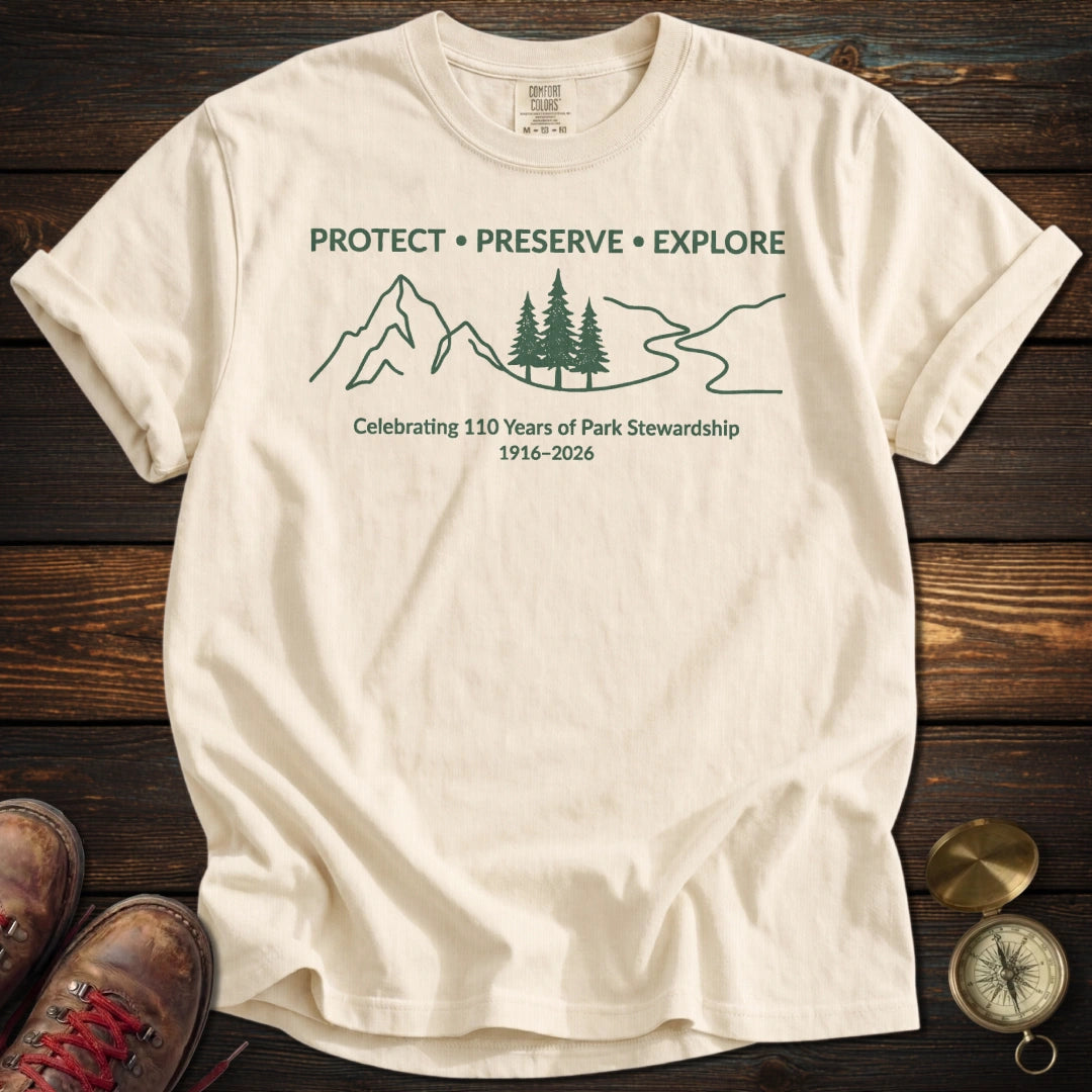 Protect Preserve Explore 110 T-Shirt
