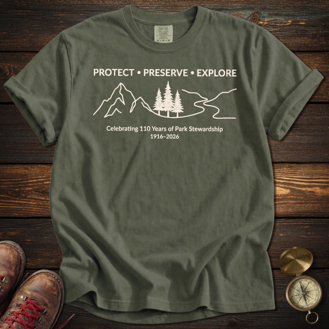 Protect Preserve Explore 110 T-Shirt
