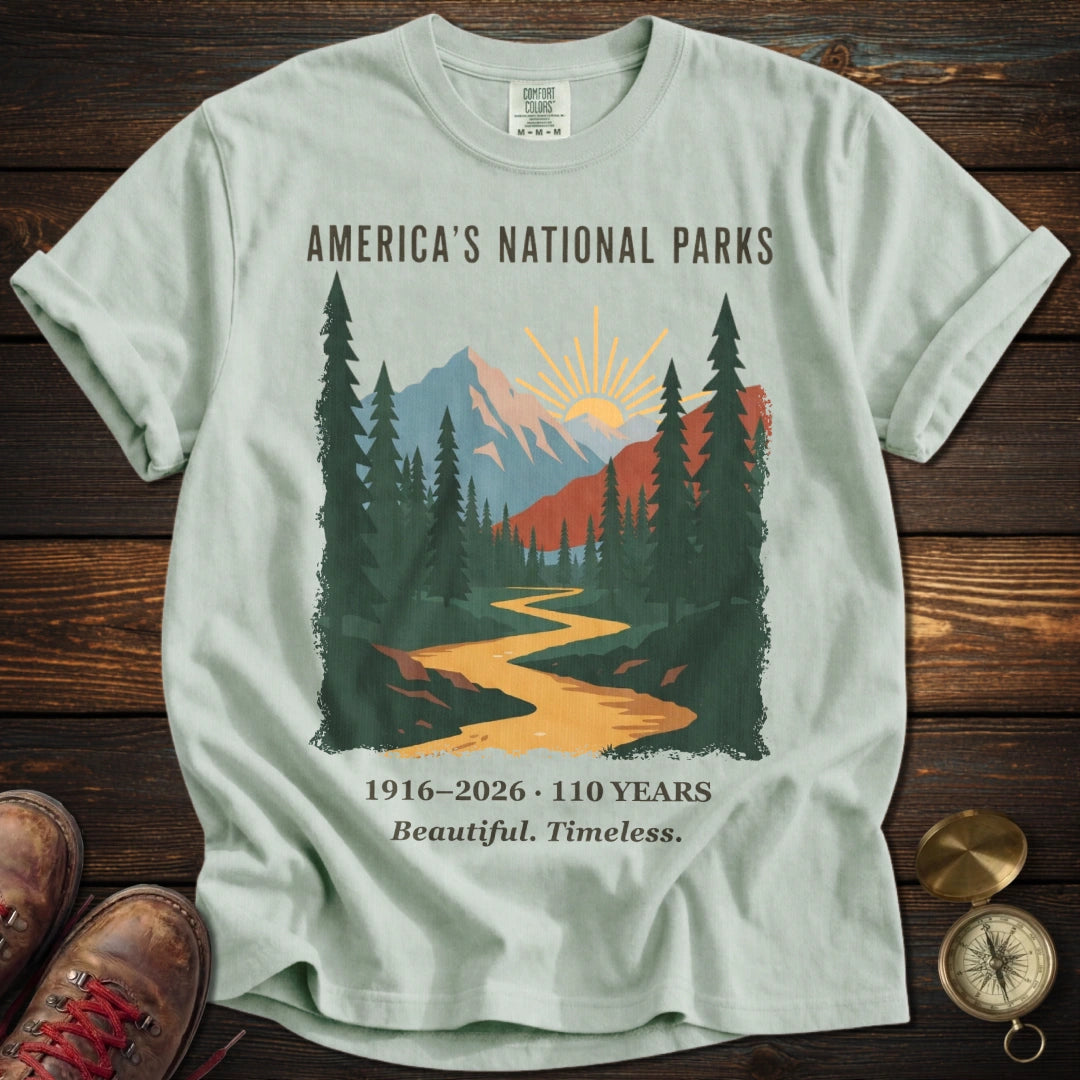 America's Parks Beautiful Timeless T-Shirt