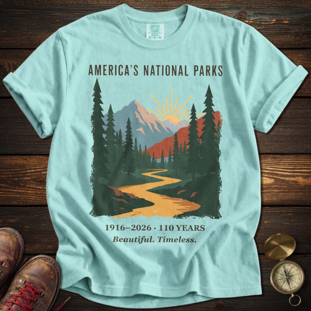America's Parks Beautiful Timeless T-Shirt
