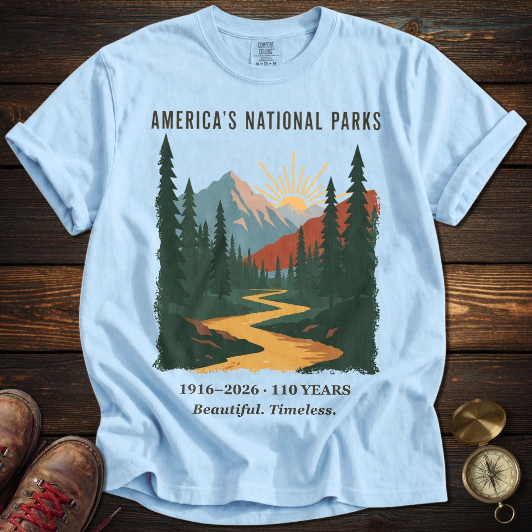 America's Parks Beautiful Timeless T-Shirt