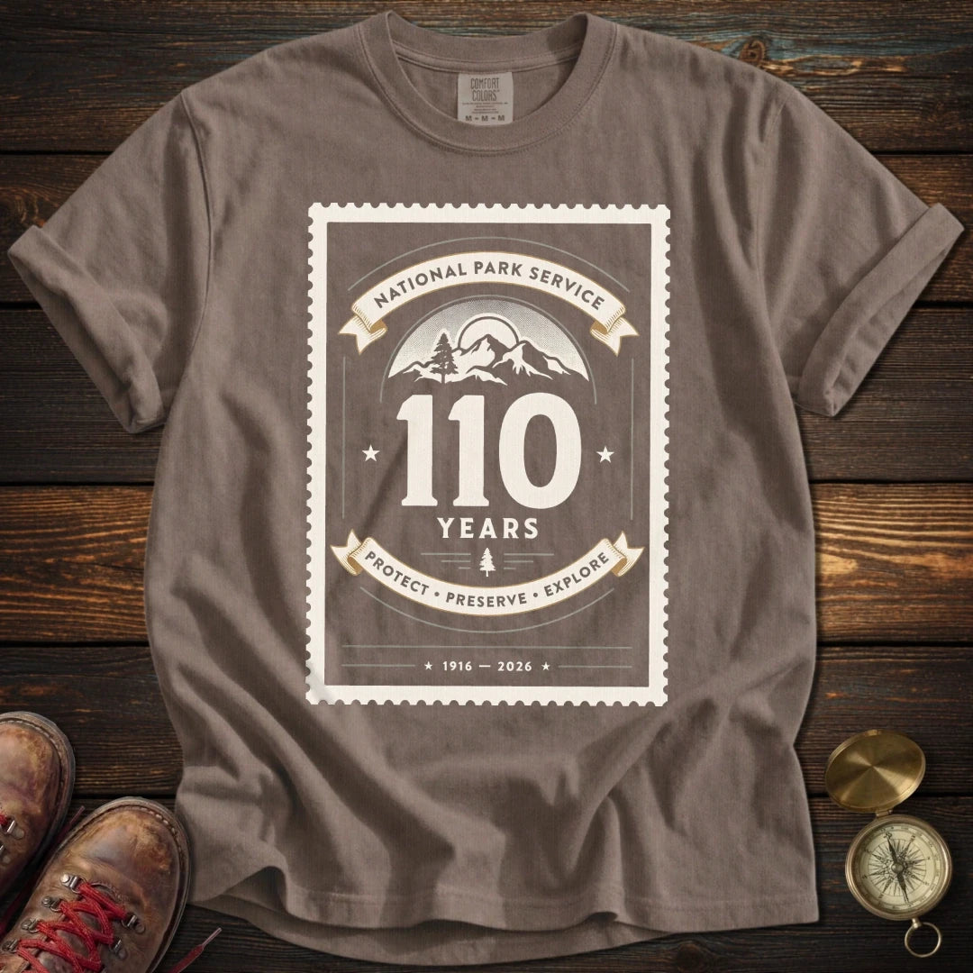 NPS 110 Years Stamp T-Shirt
