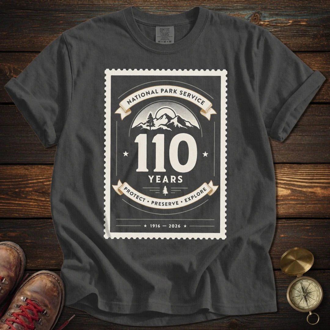 NPS 110 Years Stamp T-Shirt