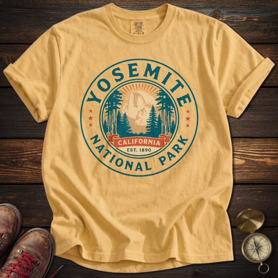 Yosemite Half Dome Badge T-Shirt