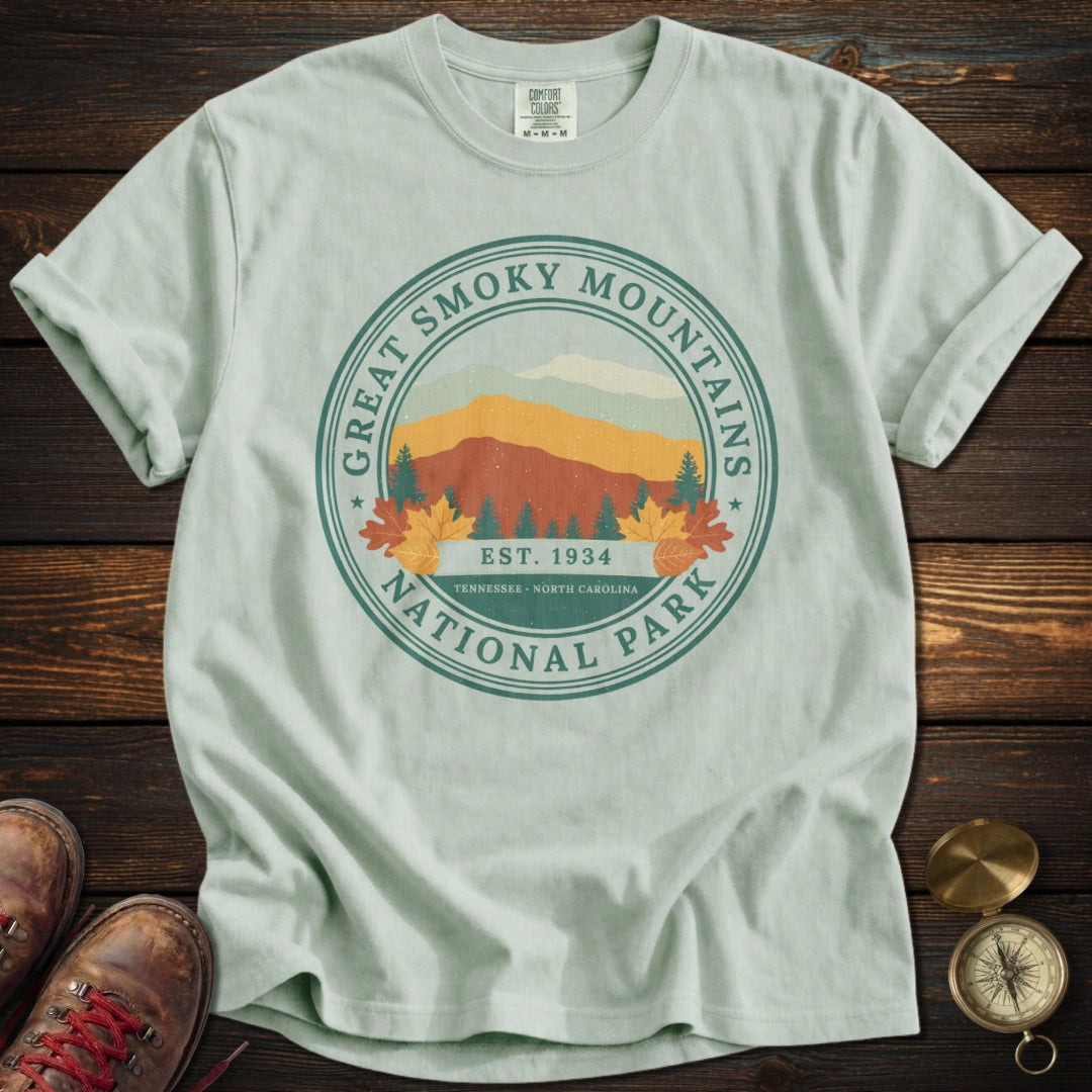 The Smokies Autumn Ridgeline T-Shirt