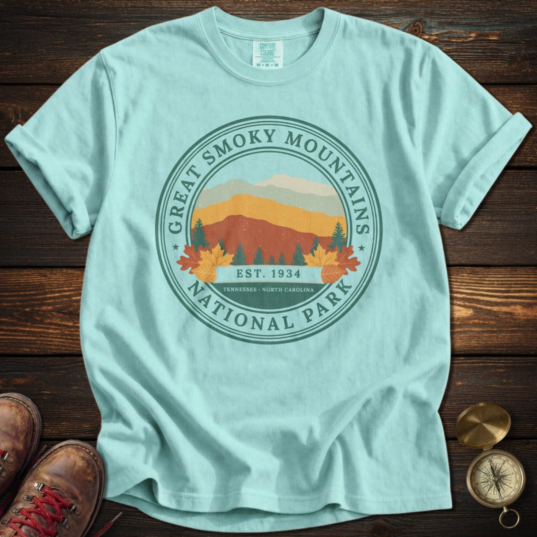 The Smokies Autumn Ridgeline T-Shirt