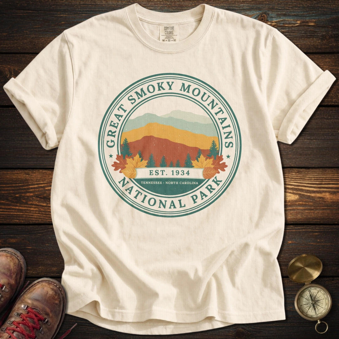 The Smokies Autumn Ridgeline T-Shirt