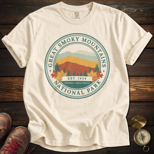The Smokies Autumn Ridgeline T-Shirt