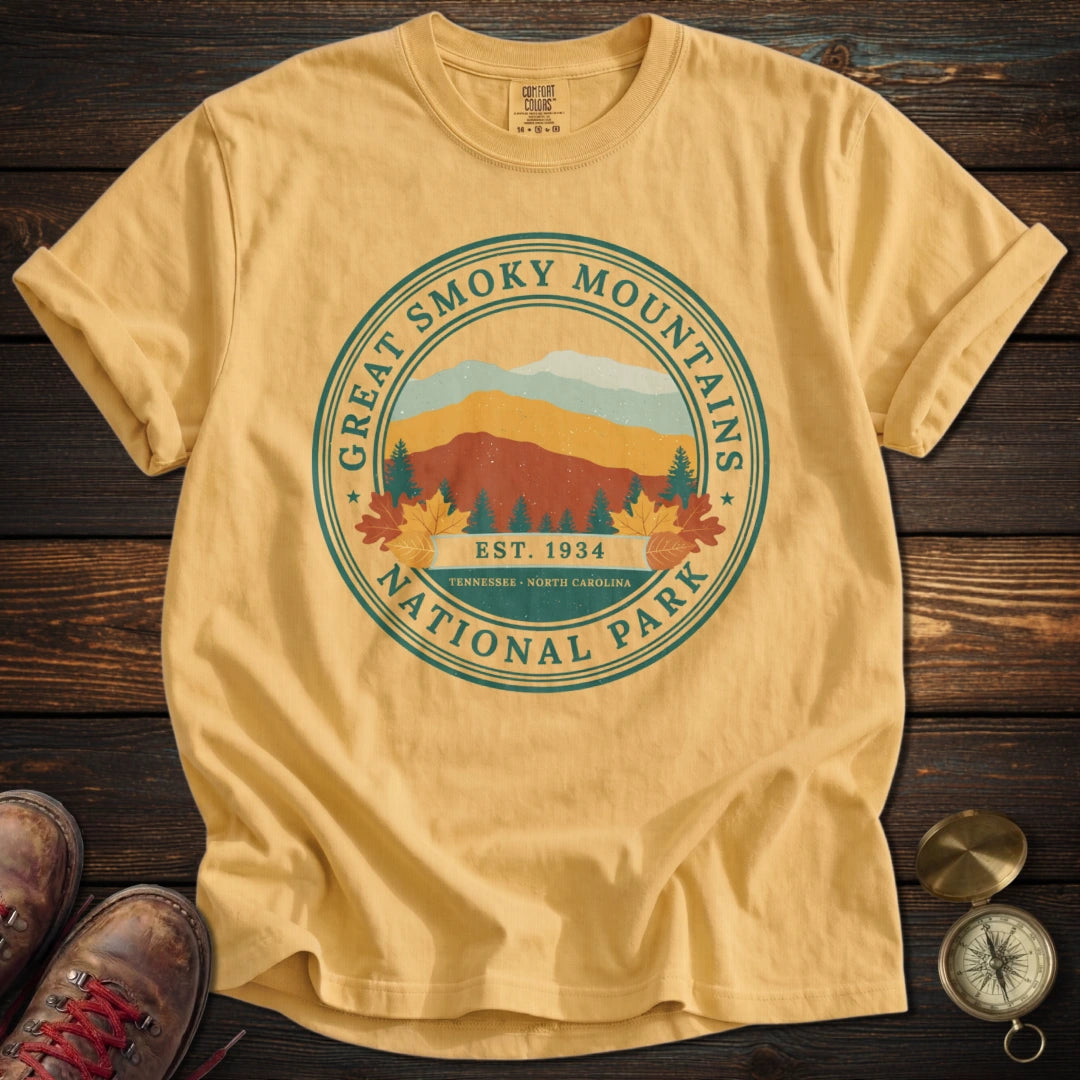 The Smokies Autumn Ridgeline T-Shirt
