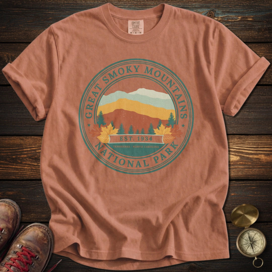 The Smokies Autumn Ridgeline T-Shirt
