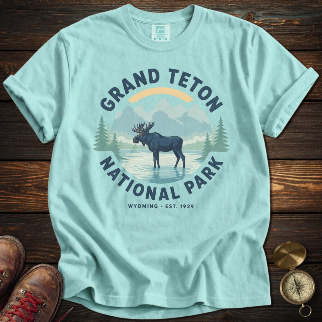 Grand Teton Vintage Moose T-Shirt