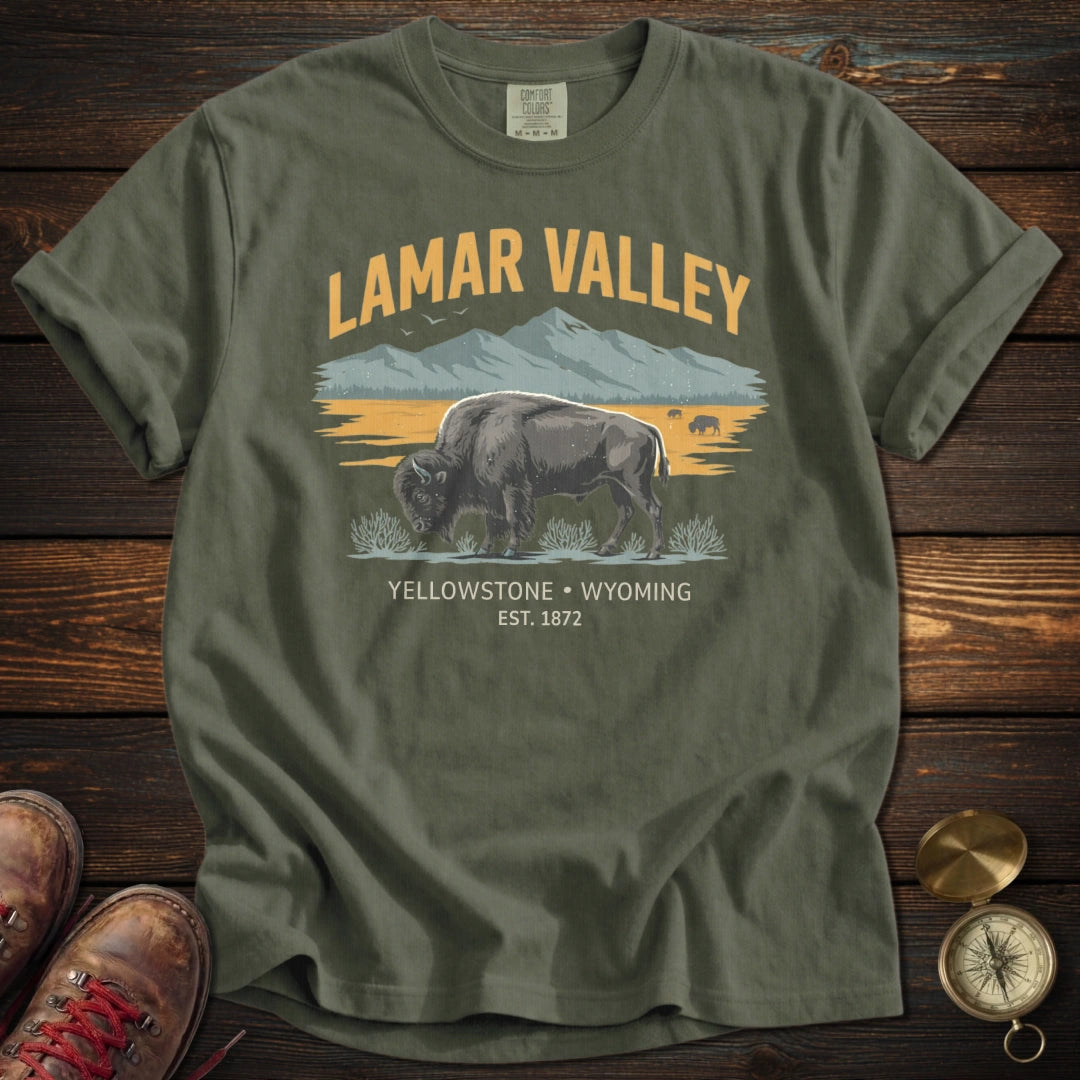 Lamar Valley Yellowstone T-Shirt