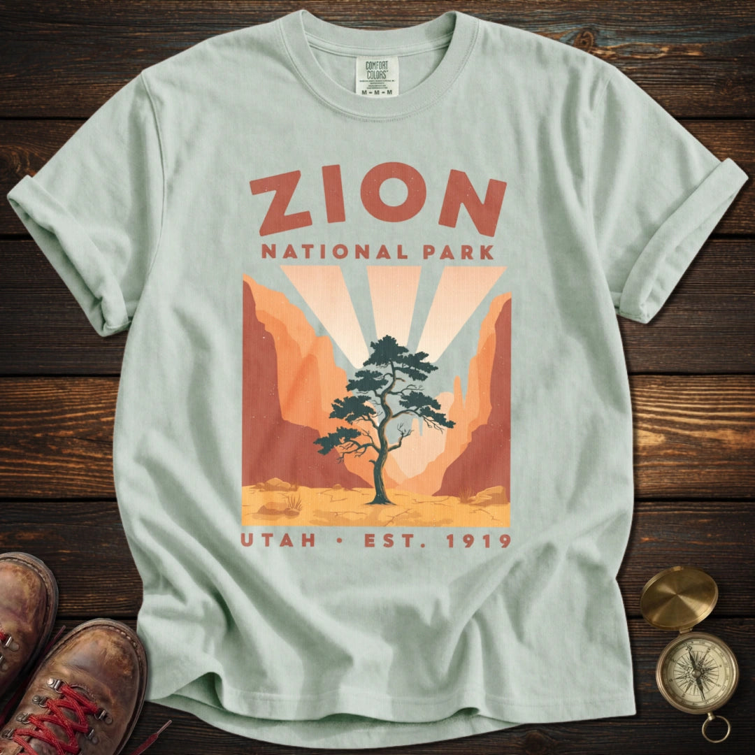 Zion Canyon Tree T-Shirt