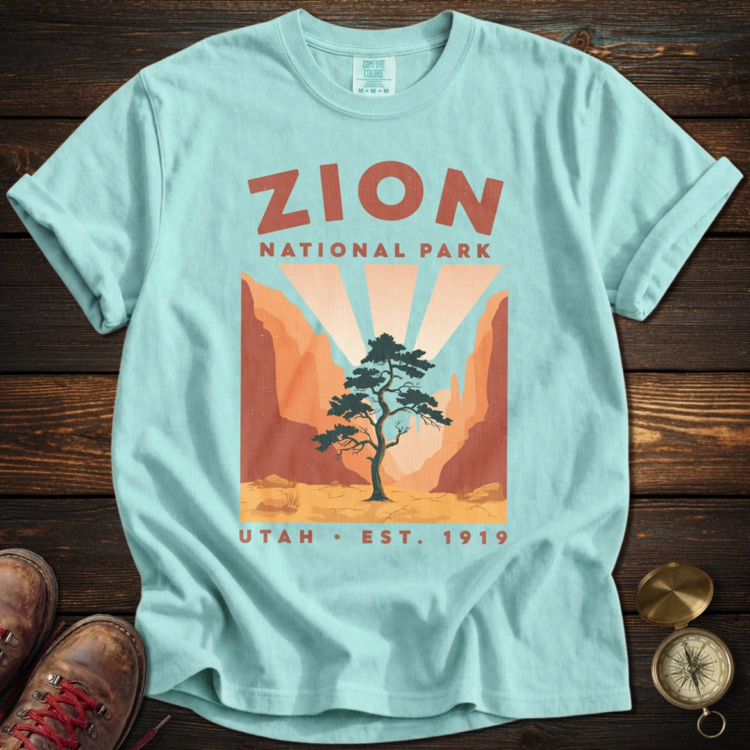 Zion Canyon Tree T-Shirt