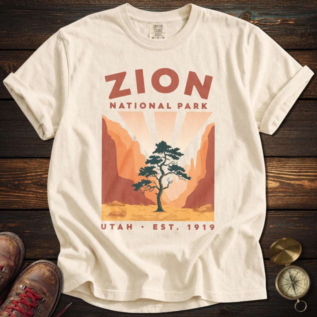 Zion Canyon Tree T-Shirt