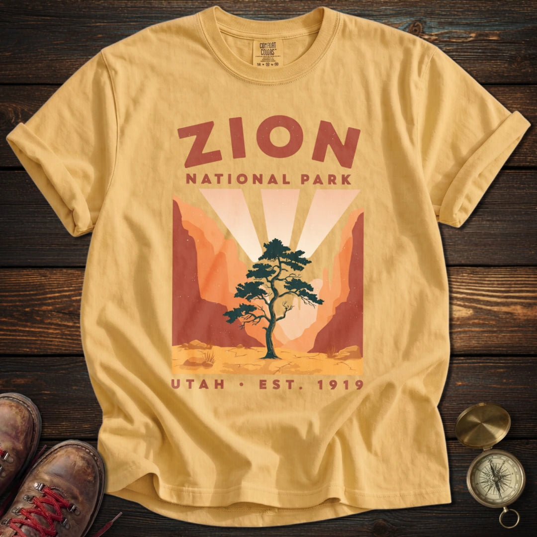 Zion Canyon Tree T-Shirt
