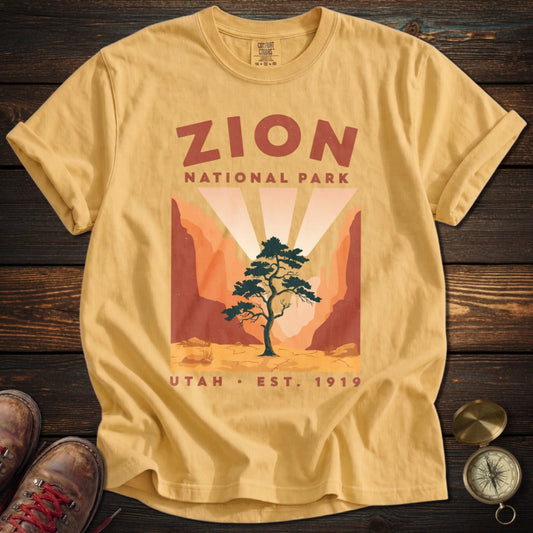 Zion Canyon Tree T-Shirt