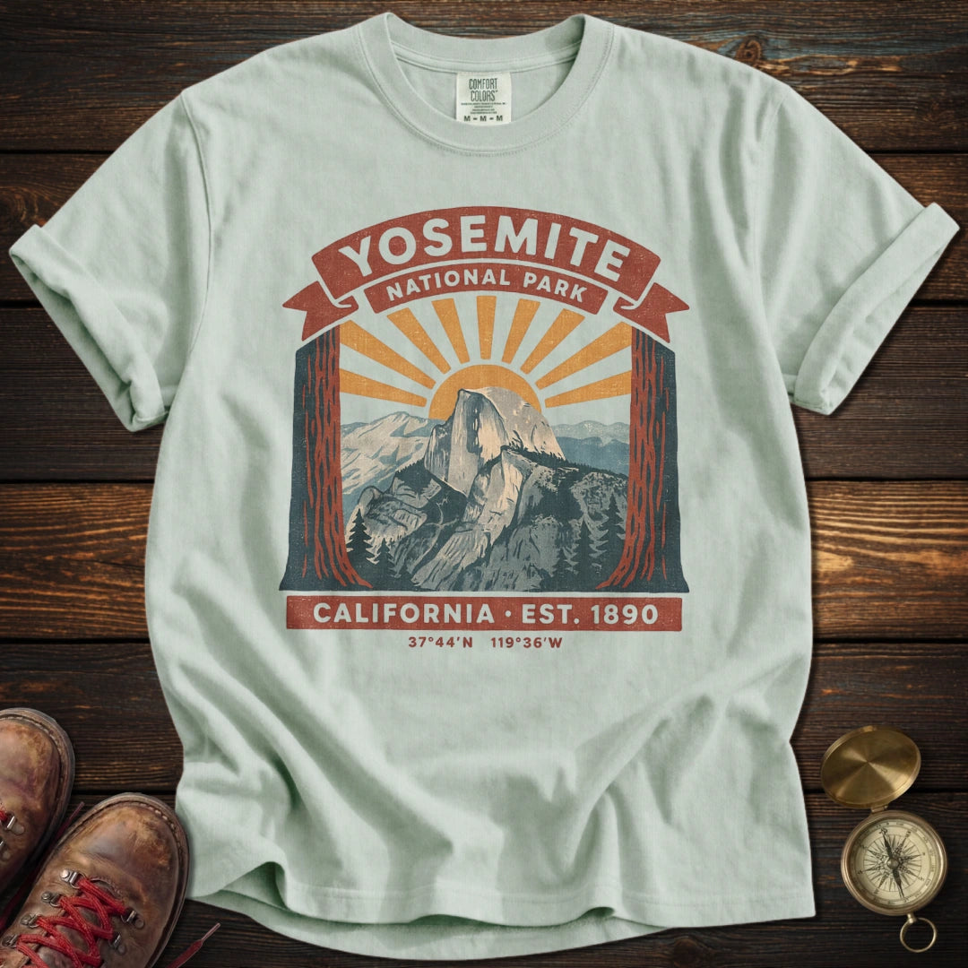 Retro Yosemite Half Dome T-Shirt