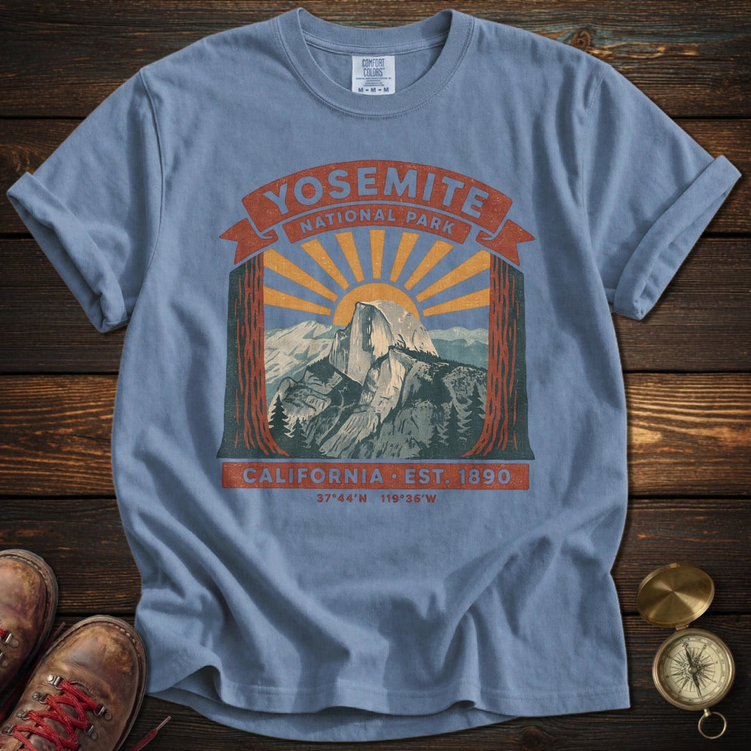 Retro Yosemite Half Dome T-Shirt