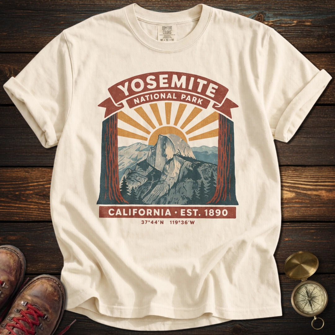 Retro Yosemite Half Dome T-Shirt
