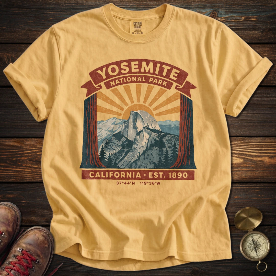 Retro Yosemite Half Dome T-Shirt