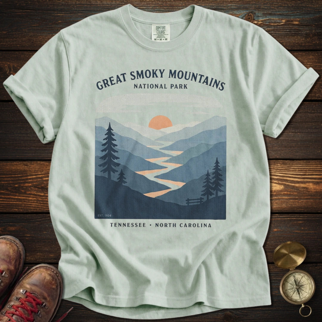 Great Smoky Mountains Graphic T-Shirt