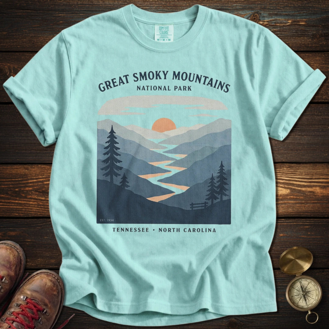 Great Smoky Mountains Graphic T-Shirt