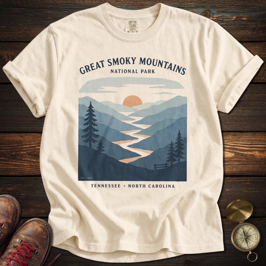 Great Smoky Mountains Graphic T-Shirt