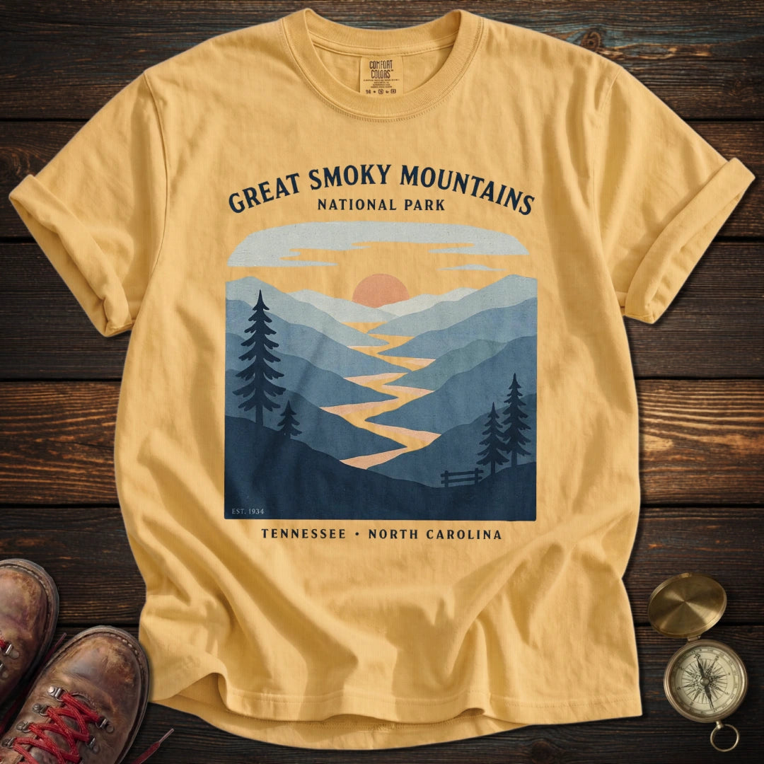 Great Smoky Mountains Graphic T-Shirt