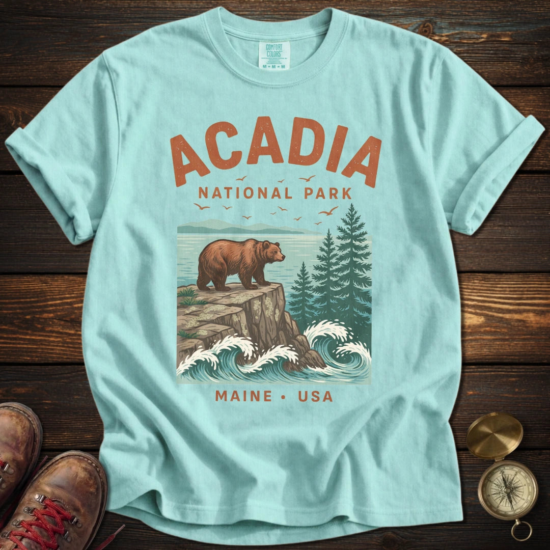 Acadia Maine Bear T-Shirt