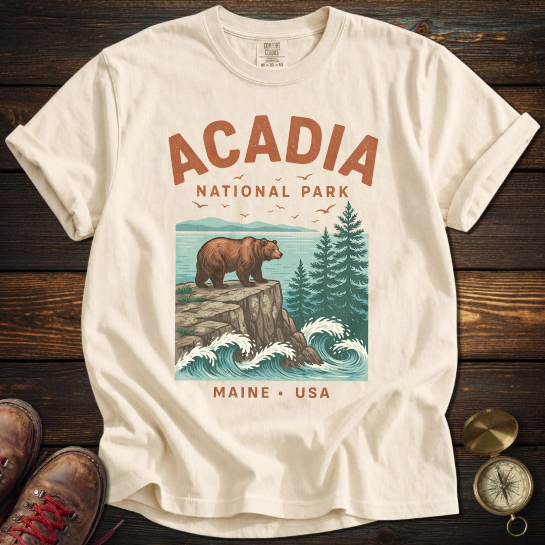 Acadia Maine Bear T-Shirt