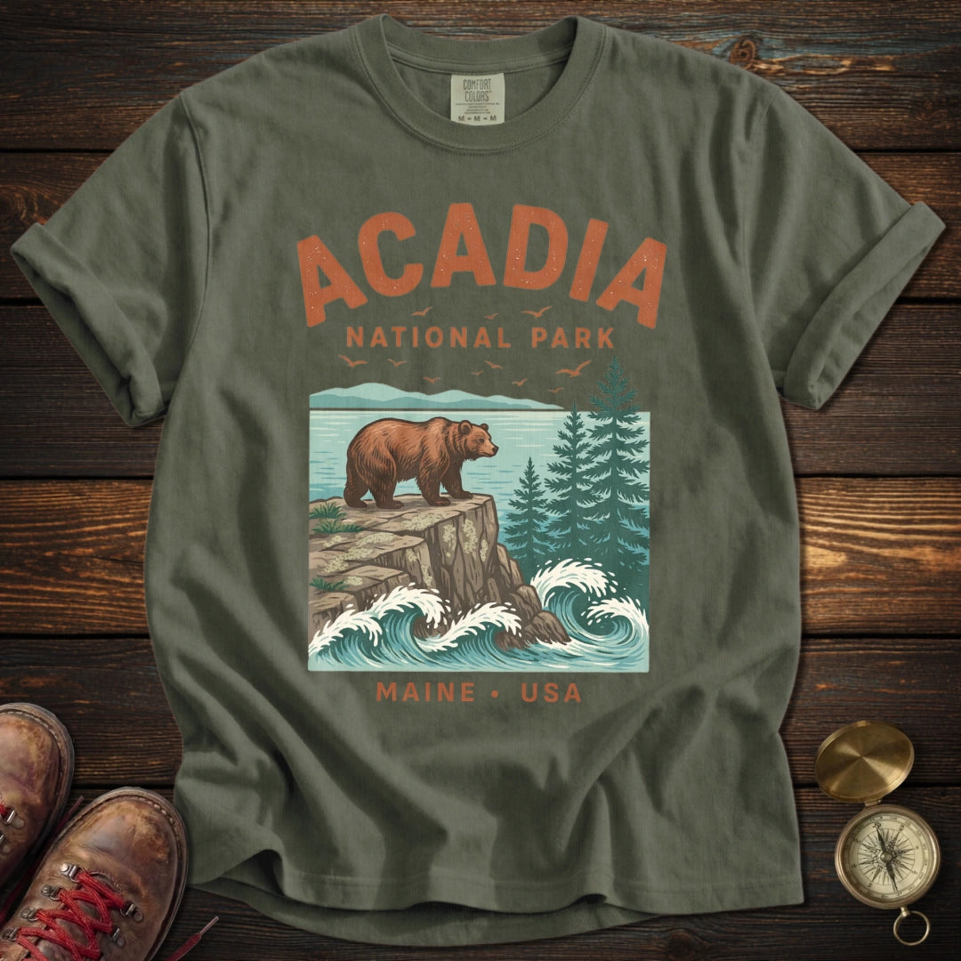 Acadia Maine Bear T-Shirt