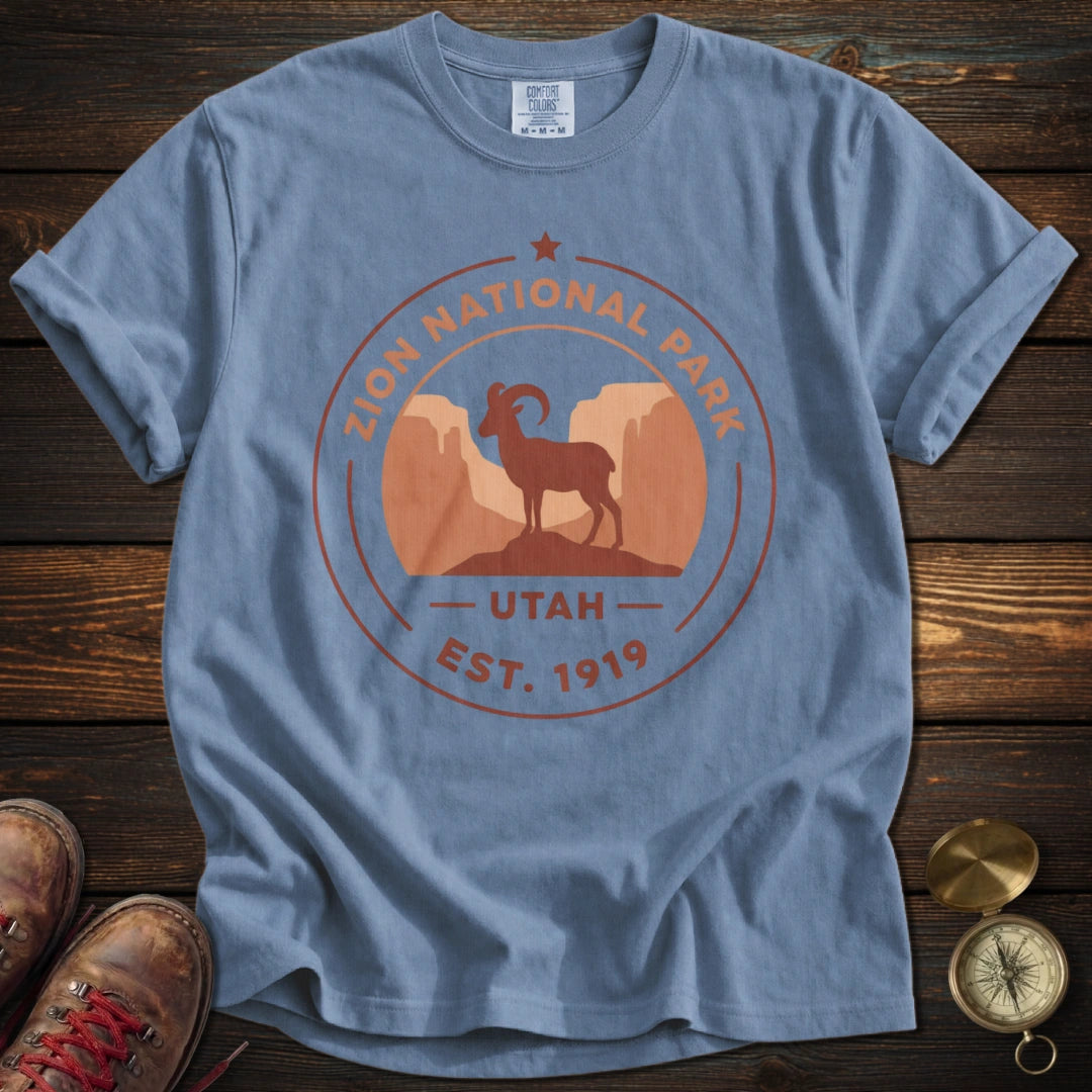 Zion Bighorn WPA T-Shirt
