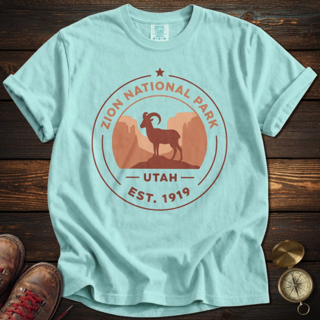 Zion Bighorn WPA T-Shirt