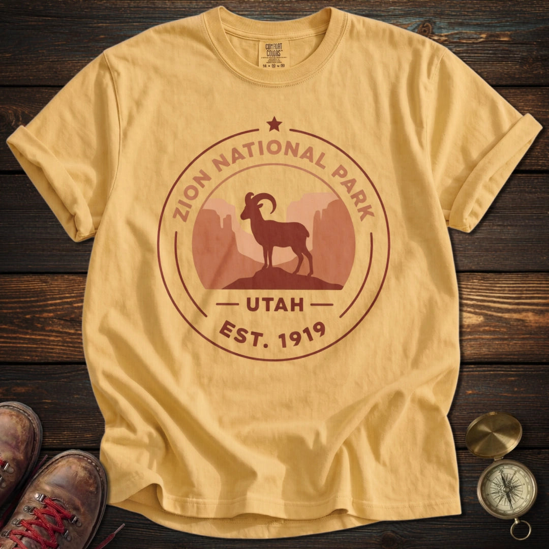 Zion Bighorn WPA T-Shirt