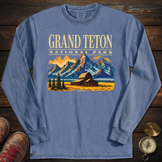 Grand Teton Moulton Barn Long Sleeved T-Shirt