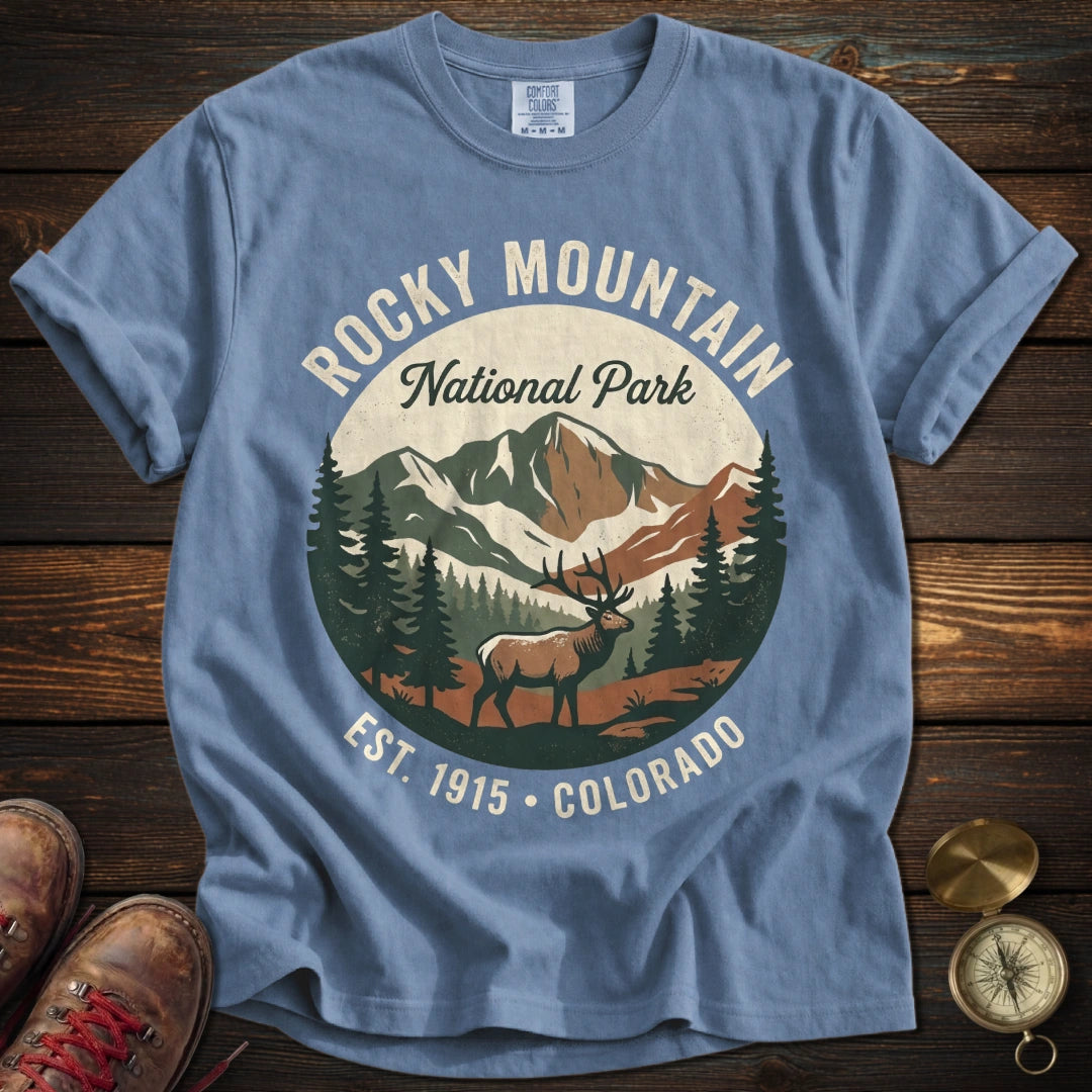 Vintage Rocky Mountain Park T-Shirt