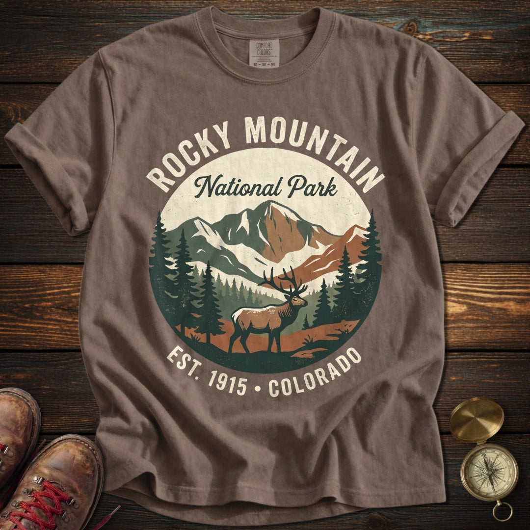 Vintage Rocky Mountain Park T-Shirt