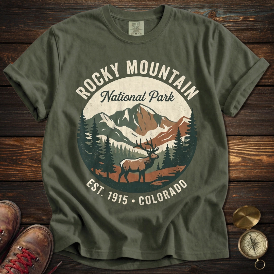 Vintage Rocky Mountain Park T-Shirt