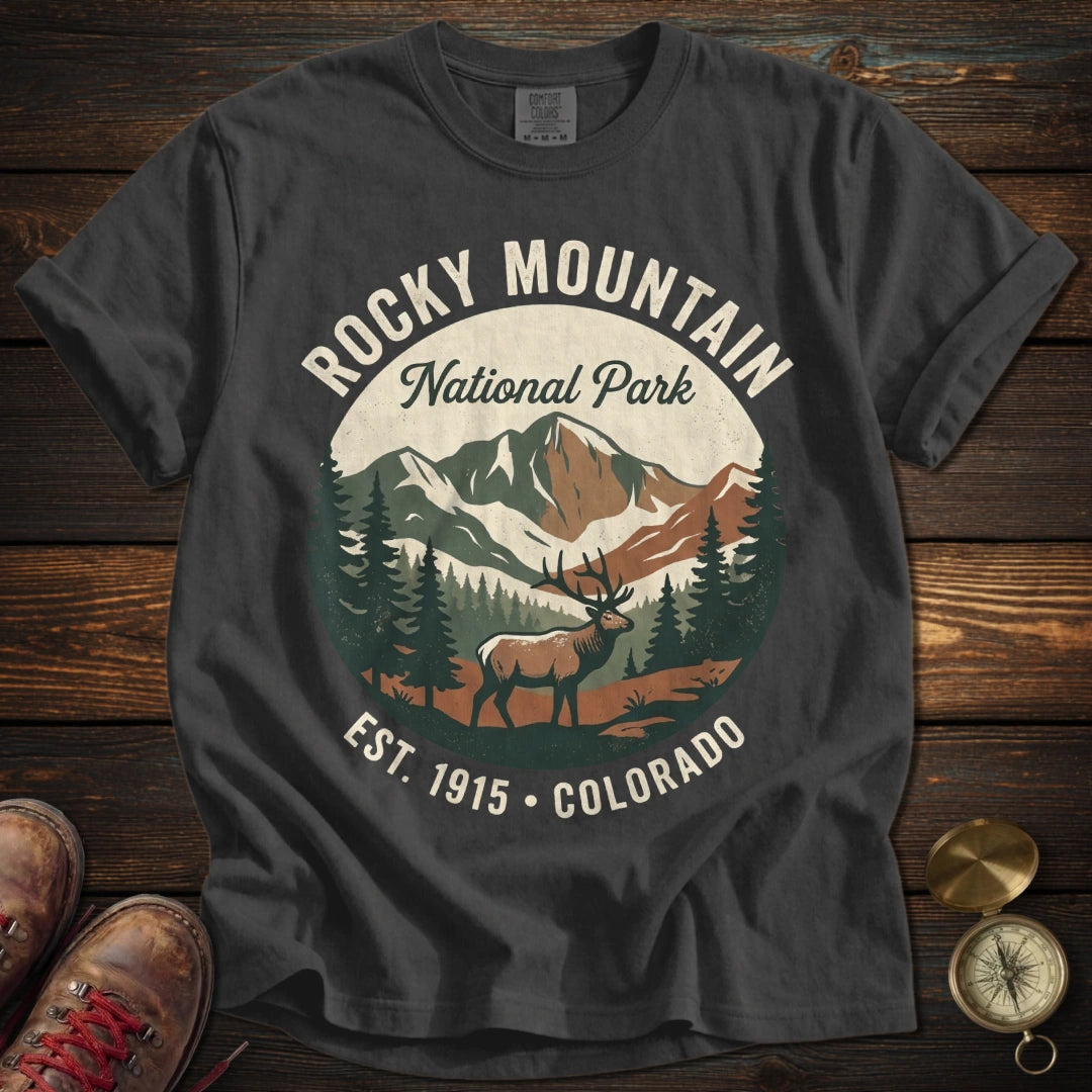 Vintage Rocky Mountain Park T-Shirt