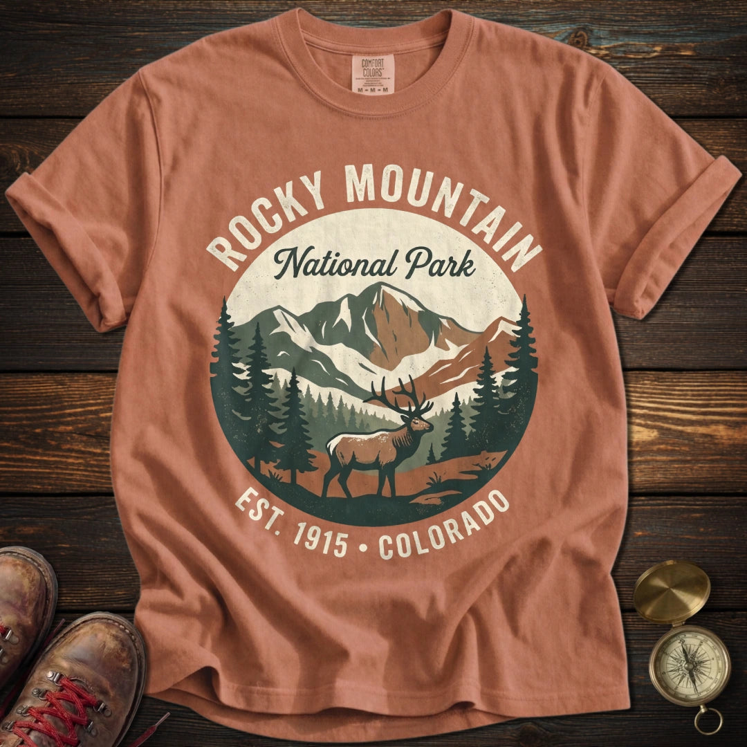 Vintage Rocky Mountain Park T-Shirt