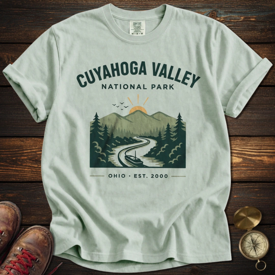 Cuyahoga Valley Ohio Retro T-Shirt