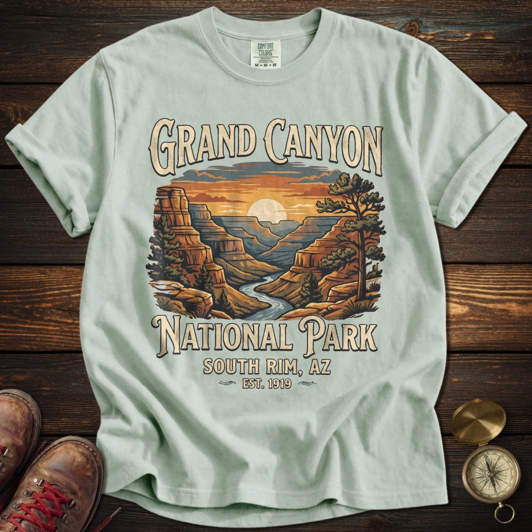 Grand Canyon South Rim Graphic T-Shirt