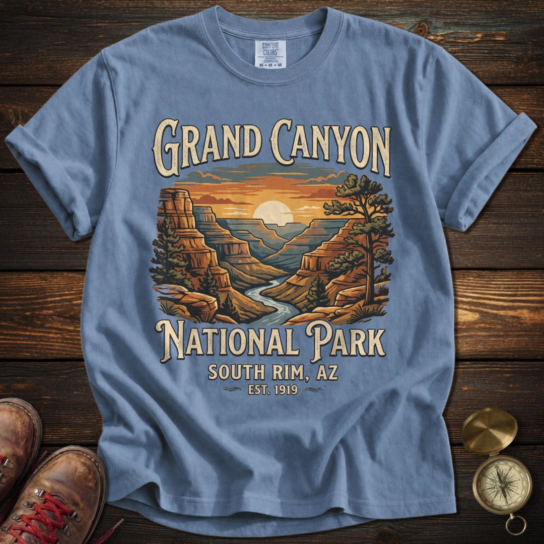 Grand Canyon South Rim Graphic T-Shirt