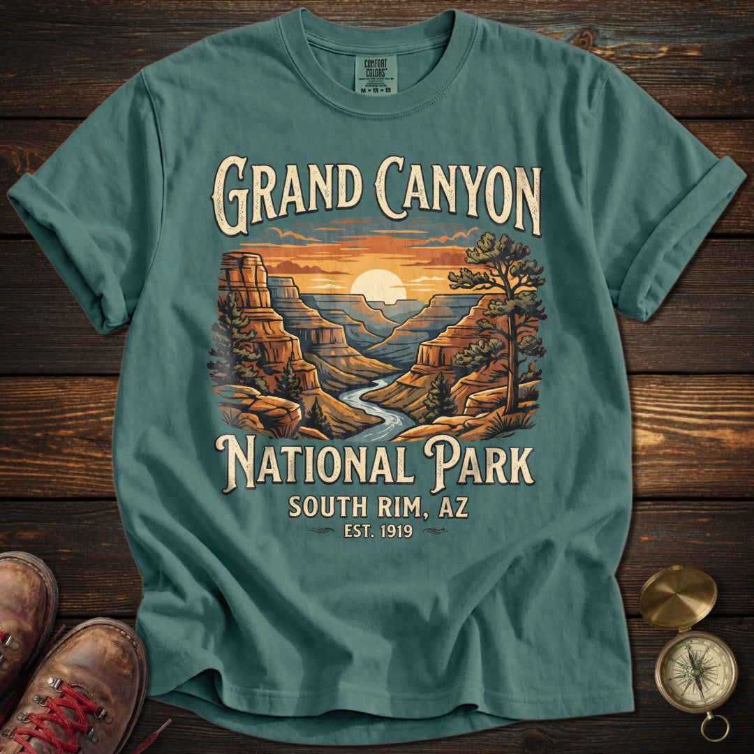 Grand Canyon South Rim Graphic T-Shirt