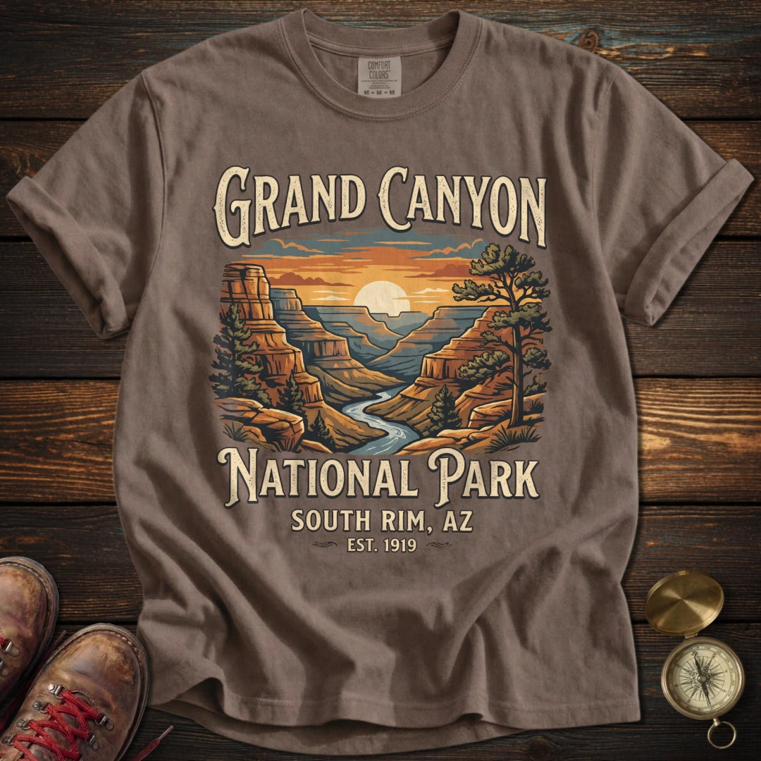 Grand Canyon South Rim Graphic T-Shirt