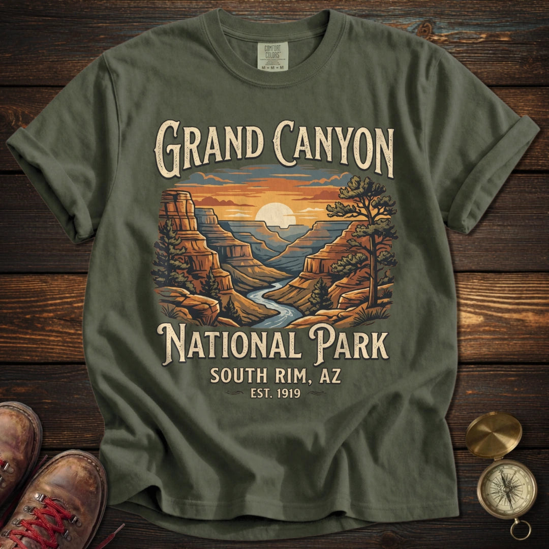 Grand Canyon South Rim Graphic T-Shirt