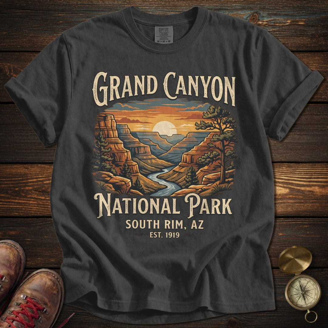 Grand Canyon South Rim Graphic T-Shirt