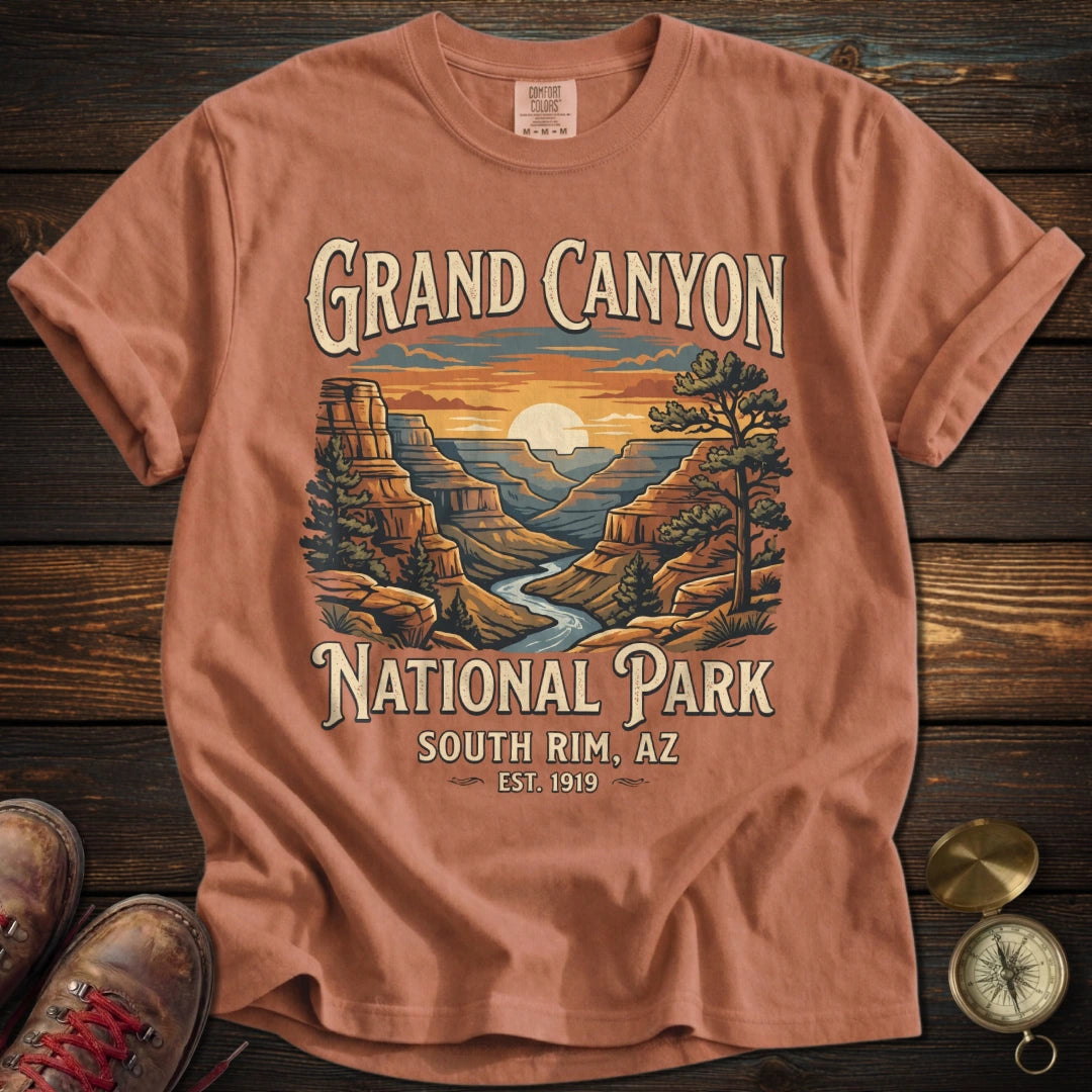 Grand Canyon South Rim Graphic T-Shirt