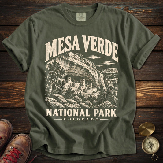 Mesa Verde National Park Heritage T-Shirt
